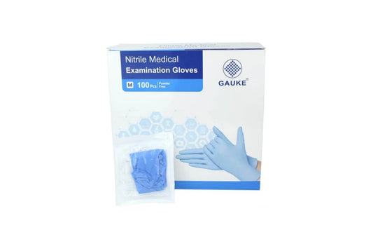 Sterile powder free nitrile gloves 50 pairs EN455