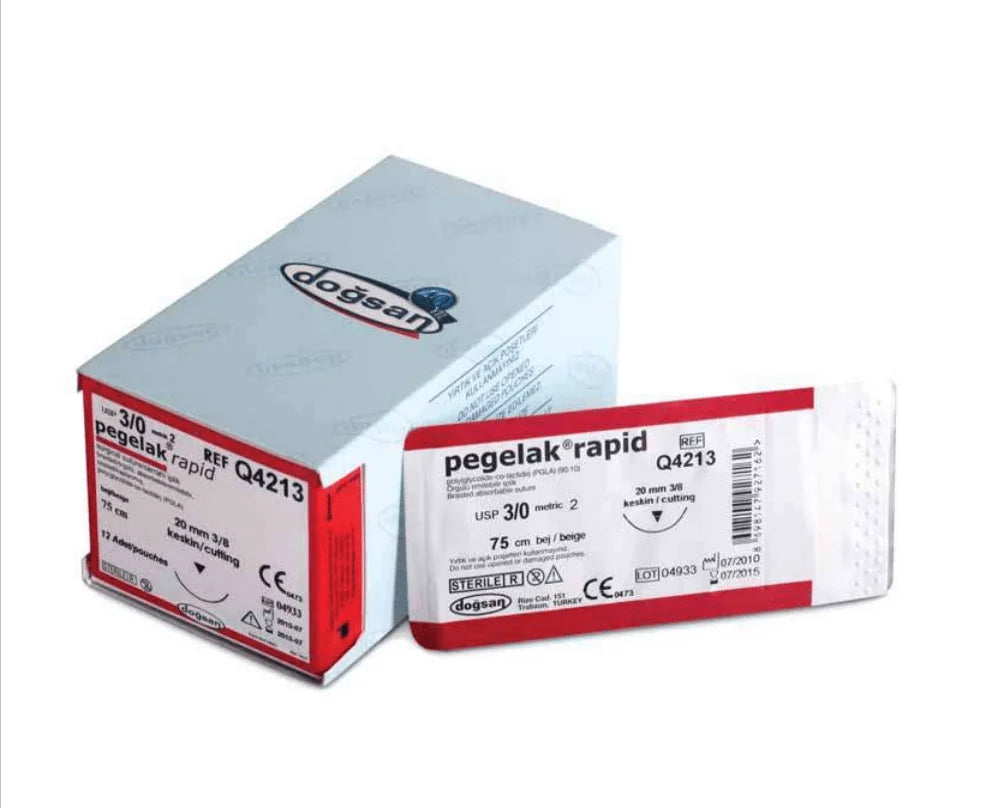 Pegelak POLYGLACTIN RAPID suture box
